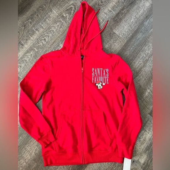 Disney's Mickey and Friends Santa's Favorite Hoodie -Size Small - Picture 1 of 8